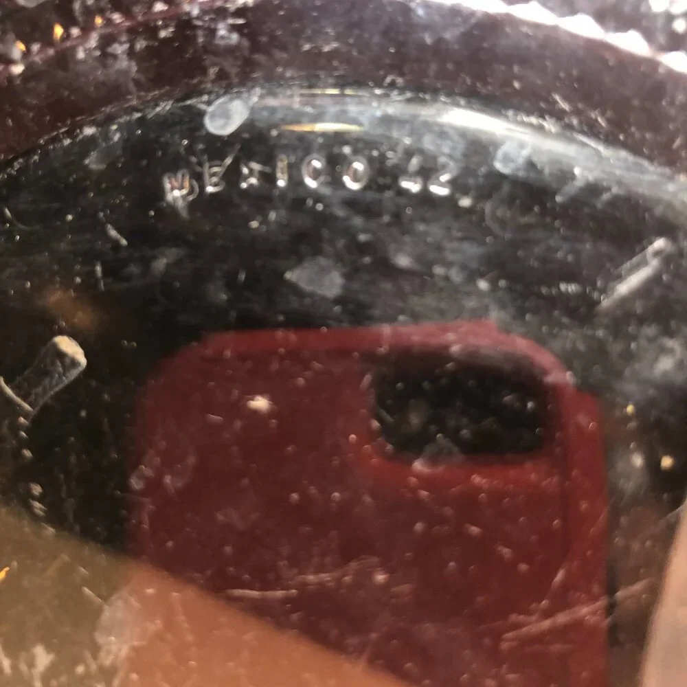 Vintage Clear Glass Salad Plate, one plate